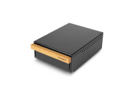 Sudschublade schwarz - eurista knock drawer M black -...