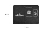 eurista Grundmatte M - schwarz/cognac - wendbar - Update 06/2026