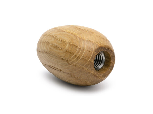 Kipphebelknauf / Bezugshebelknauf - "Ergonomisch"

 - M6 (Quickmill) - Eiche